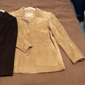 NWOT Eddie Bauer Suede Leather Jackets